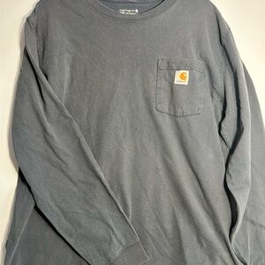 Carhartt Steel Gray Pocket Tee